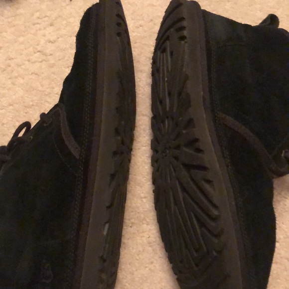 UGG Men’s Chukka Boots Black Size 10 - Picture 6 of 9